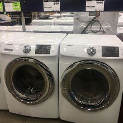 Samsung washer and dryer (white)