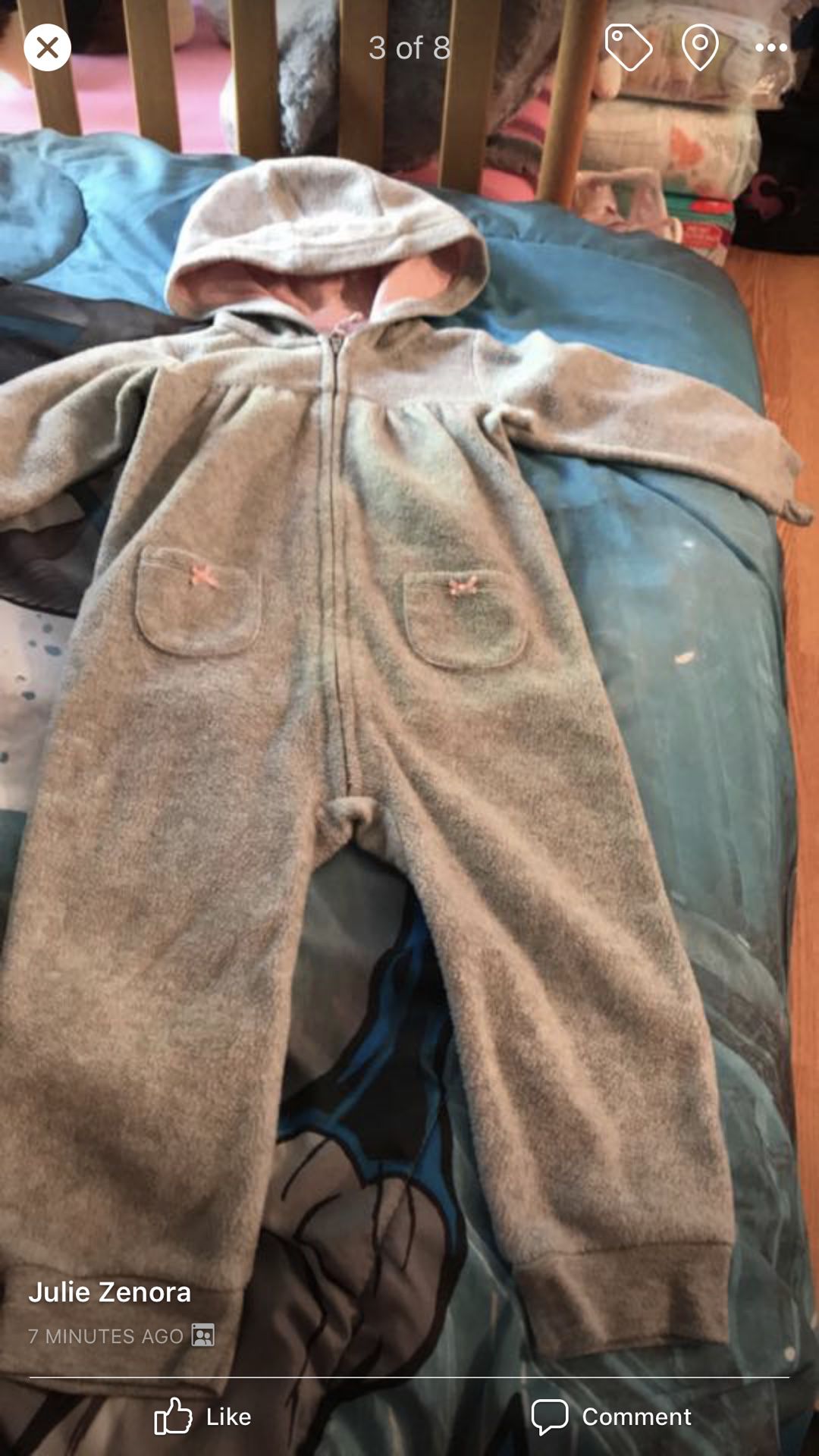 Baby Girl carter’s fleece size 18 months pajamas