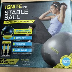 IGNITE Stable Ball 65 Cm ( New In Box )