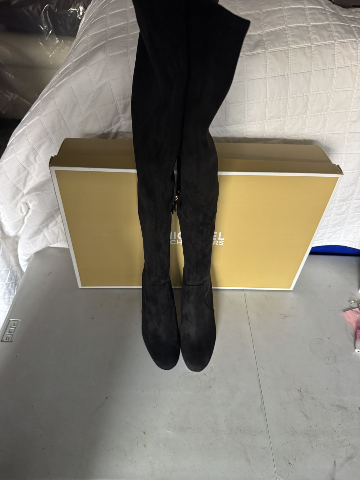 Michael Kors Petra OTK Boot - Black - Size 8.5