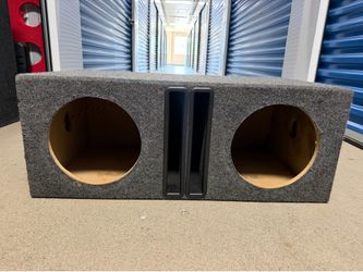 2 10"Ported subwoofer box good shape