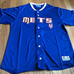 New MLB Mets Jersey Genuine Merchandise True Fan Series Size M