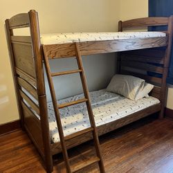 Solid wood Bunkbed- Extra TALL