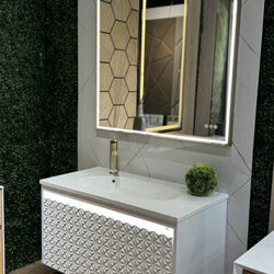 36 Inch  Vanity With Top