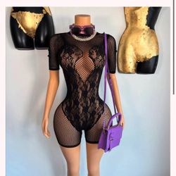 Lace Romper