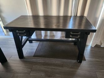 Wood desk