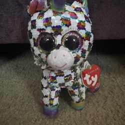 Ty Beanie Boo Flippable Cosmo Unicorn 2019