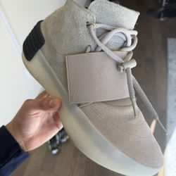 Adidas Fear of God Athletics Trainer in Sesame Chestnut