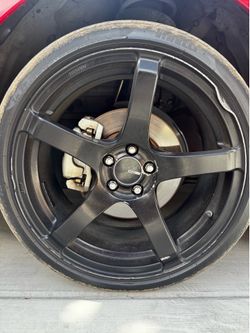 Corolla wheels black wheels enkei tuning