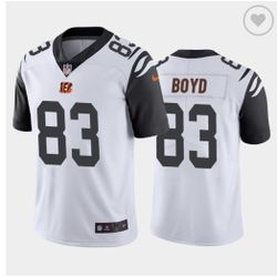 Cincinnati Bengals Tyler Boyd Stitched Color RushJersey  message for size Small And Medium 