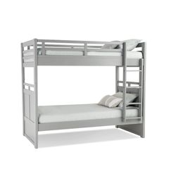 Kids Gray Bunk Bed