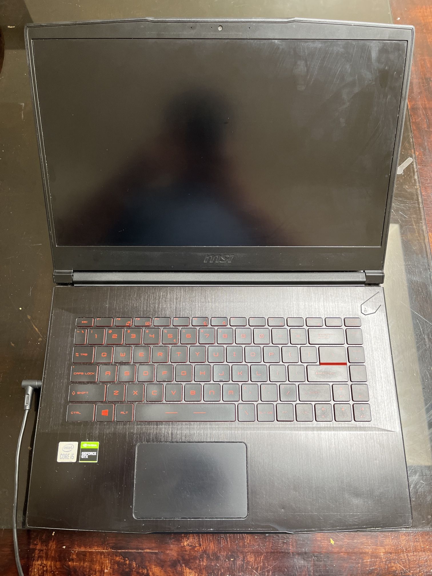 MSI Laptop i5-10500H CPU, GTX 1650 with Max-Q Design