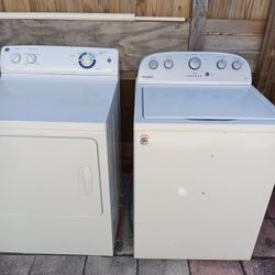 Washer And Dryer  $125  Each Good Working Conditions Clean Inside And Out 