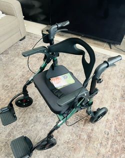 Silla de ruedas y andadera ( 2 en 1)
