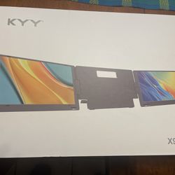 KYY Triple Portable Monitor For Laptop / Travel / School