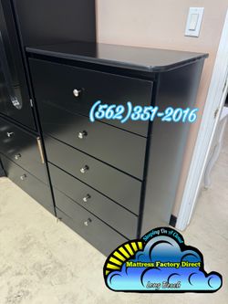 Black dresser with rails new cajonera Comoda compressed