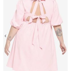 Pink Hot Topic Dress Plus Size 2 