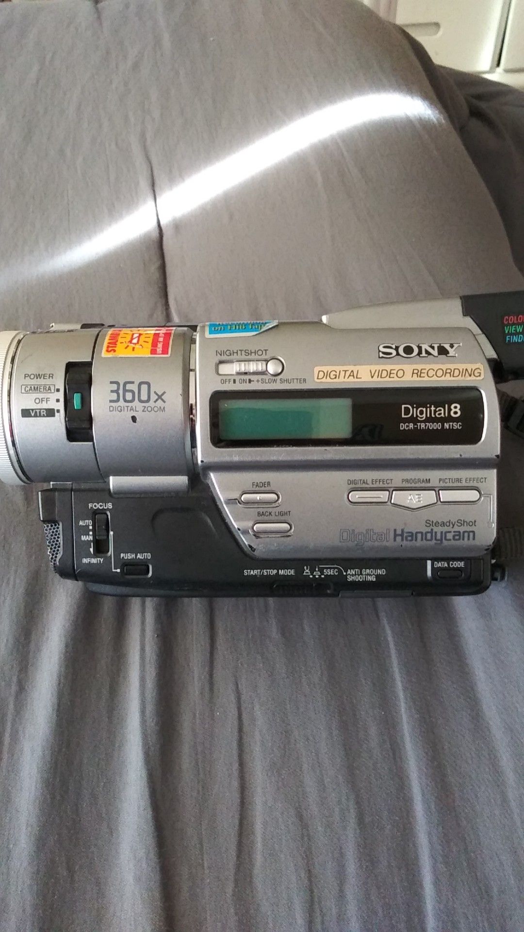 Sony DCR-TR7000 360XDIGITAL ZOOM