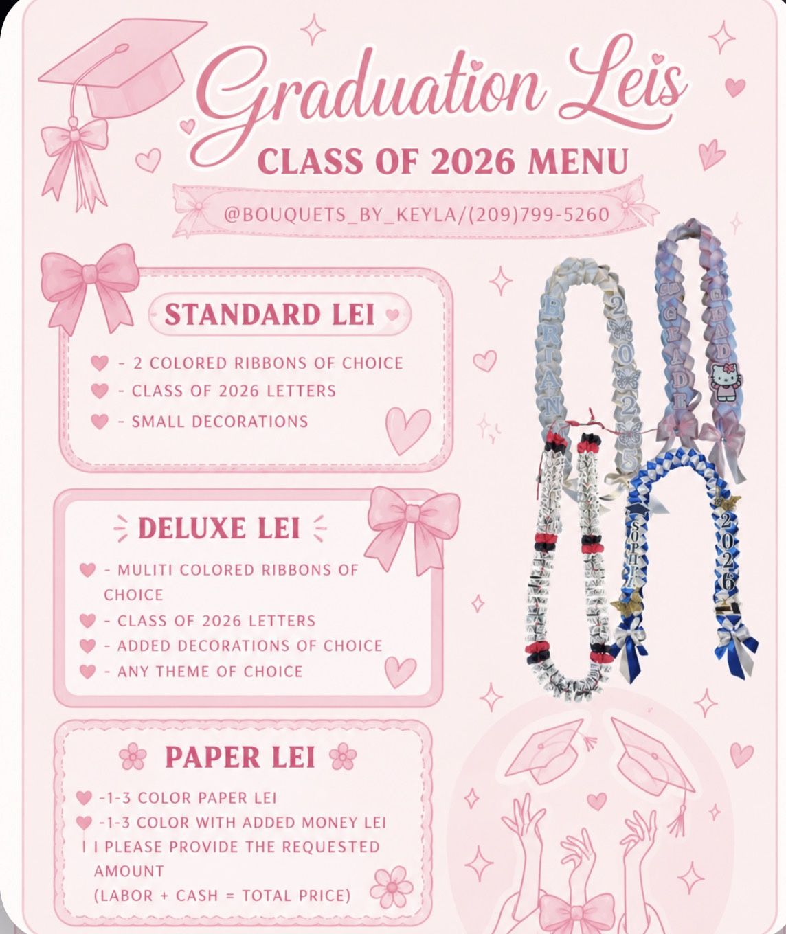 Graduation Lei/ Lei/ Ramo