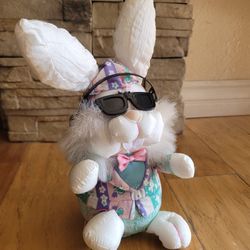 Energizer Bunny With Batteries. 