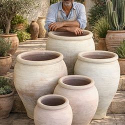 Authentic Terra Cotta Urns 