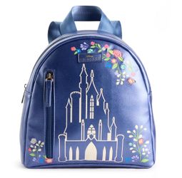 Disney castle princess mini backpack