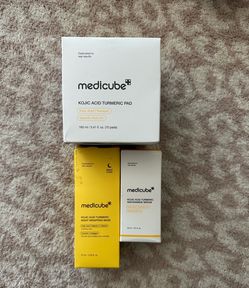 Medicube Kojic Acid and Tumeric Bundle $30 **READ DESCRIPTION**