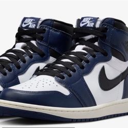 Air Jordan 1 Retro High OG Midnight Navy Black White 