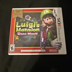 Luidi's Mainsion Dark Moon Nintendo 3DS