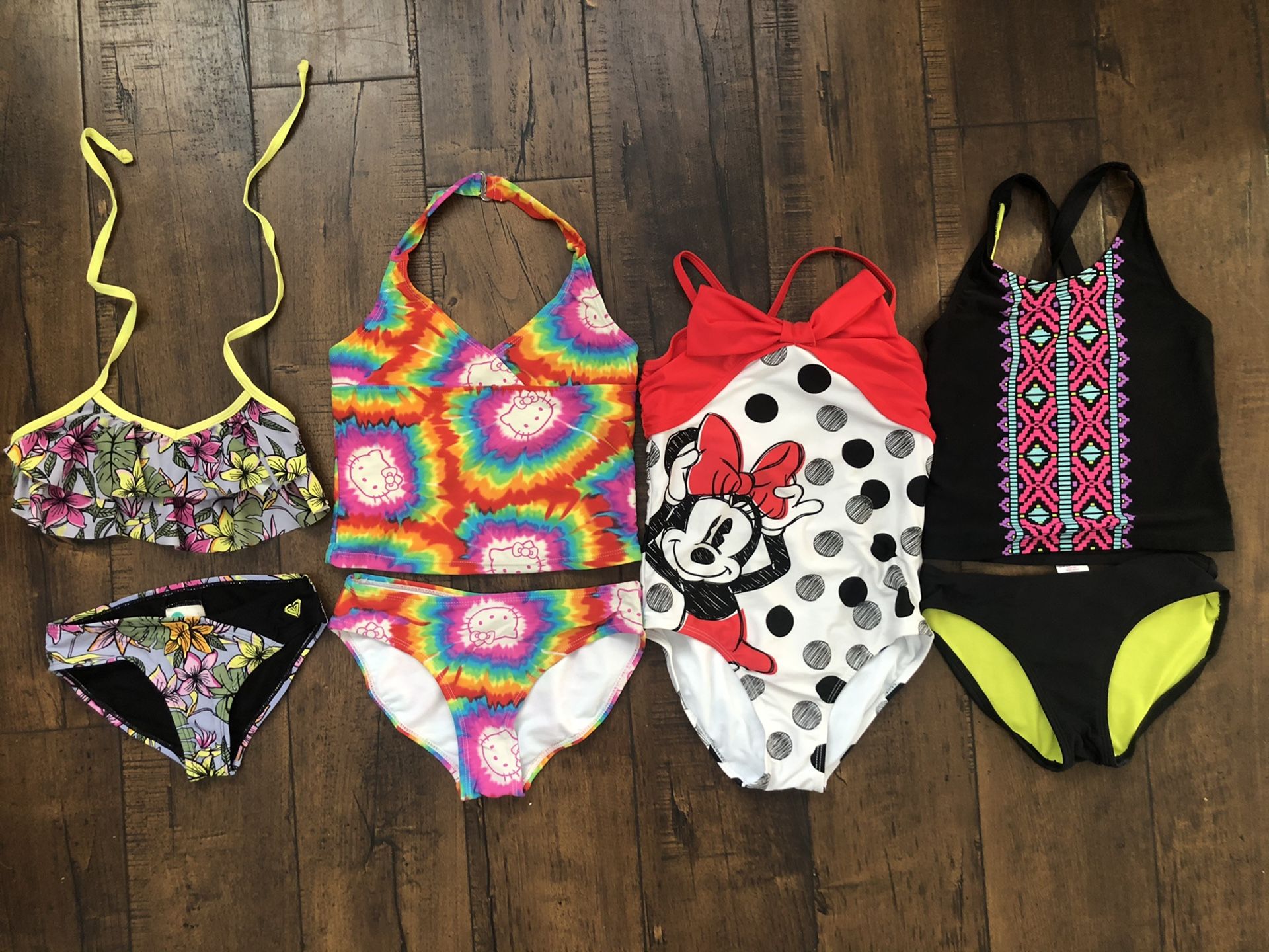 Girls Swim suits bundle - 4 bathing suits for $10