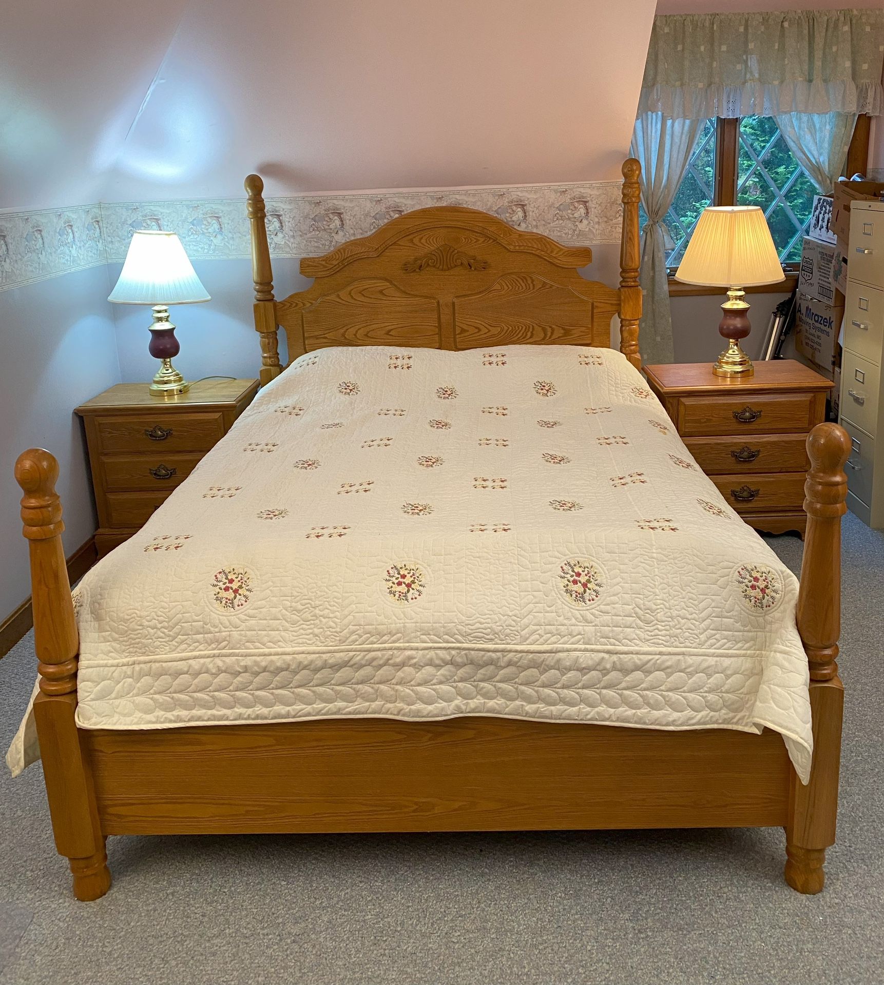 Five-piece Queen Bedroom Set, Very New