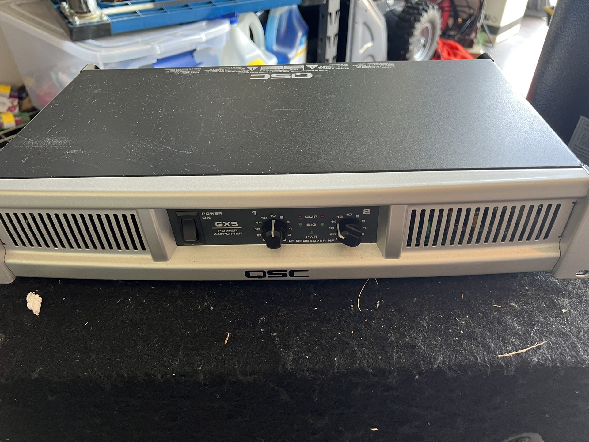 QSC GX5 700W 2-channel Power Amplifier
