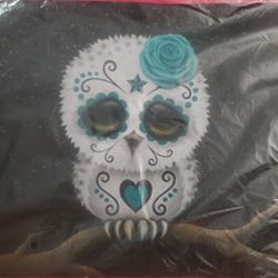 Mouse pad Owl Day Of The Dead