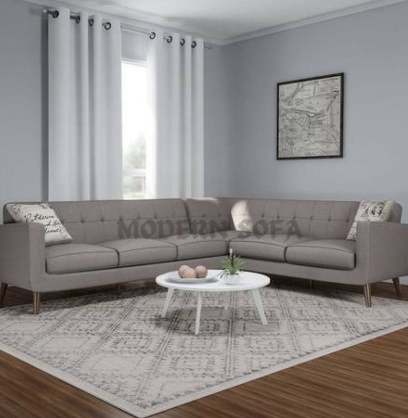 L Shape Sofa For Living Room.