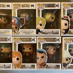 One Piece Funko POPs Lot