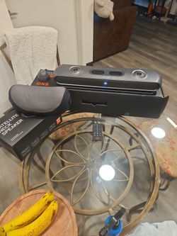 oxs soundbar + neck speaker