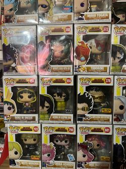MHA funko pops
