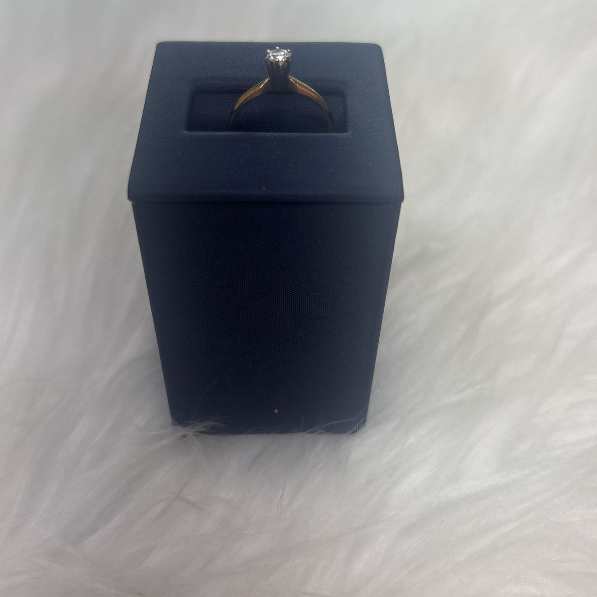 Ring 14k 1.5G And Diamond