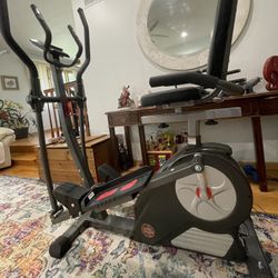  Pending) Body Power Trio-Trainer 3 in 1 Elliptical Stationary