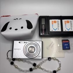 Sony Silver and Black Cameras-and-accessories(off2323)