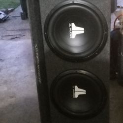 Jl Audio Dual 12 Inch Bass Wedge Sub For Trade