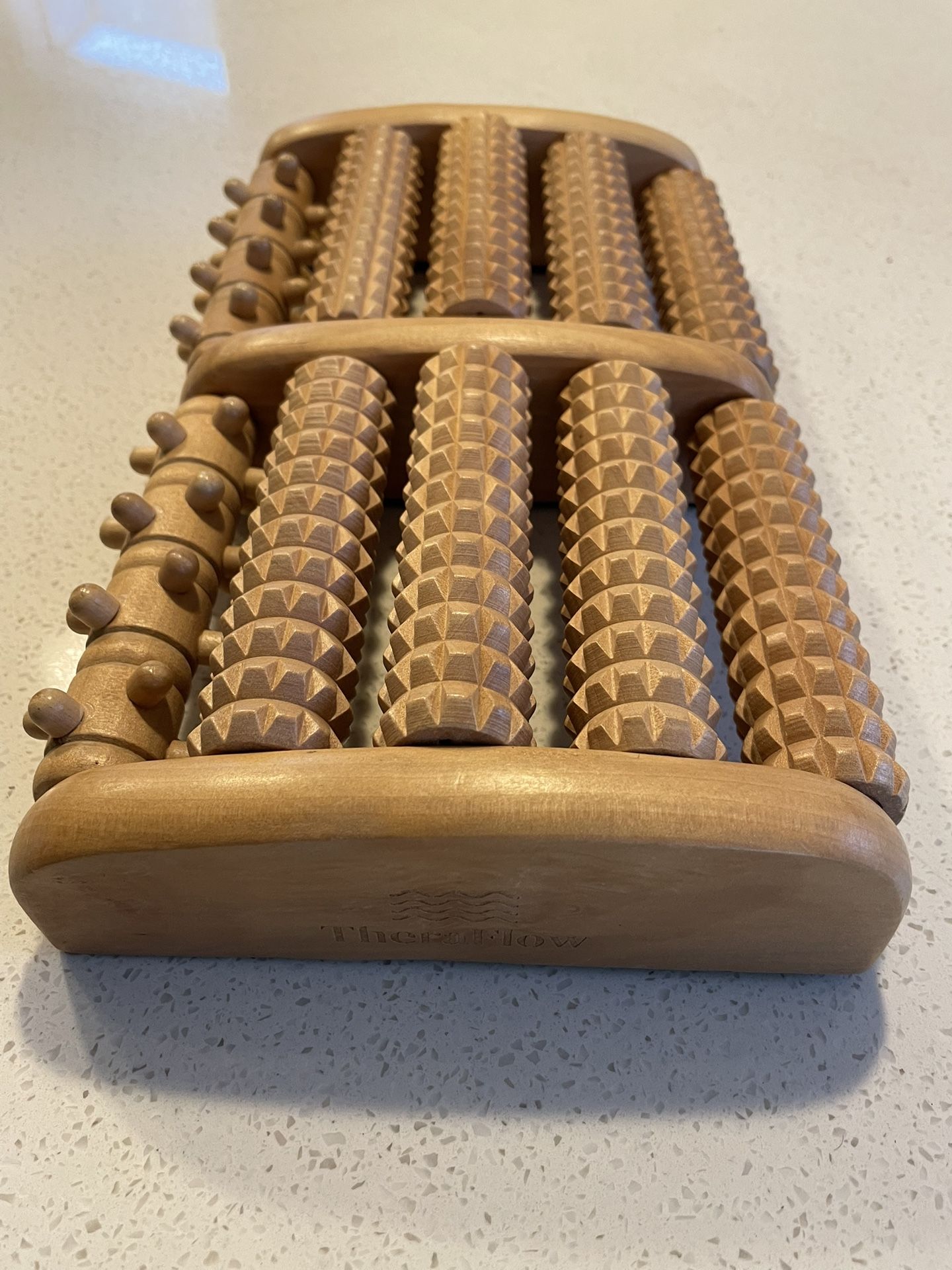 Theraflo Wood Foot Massager