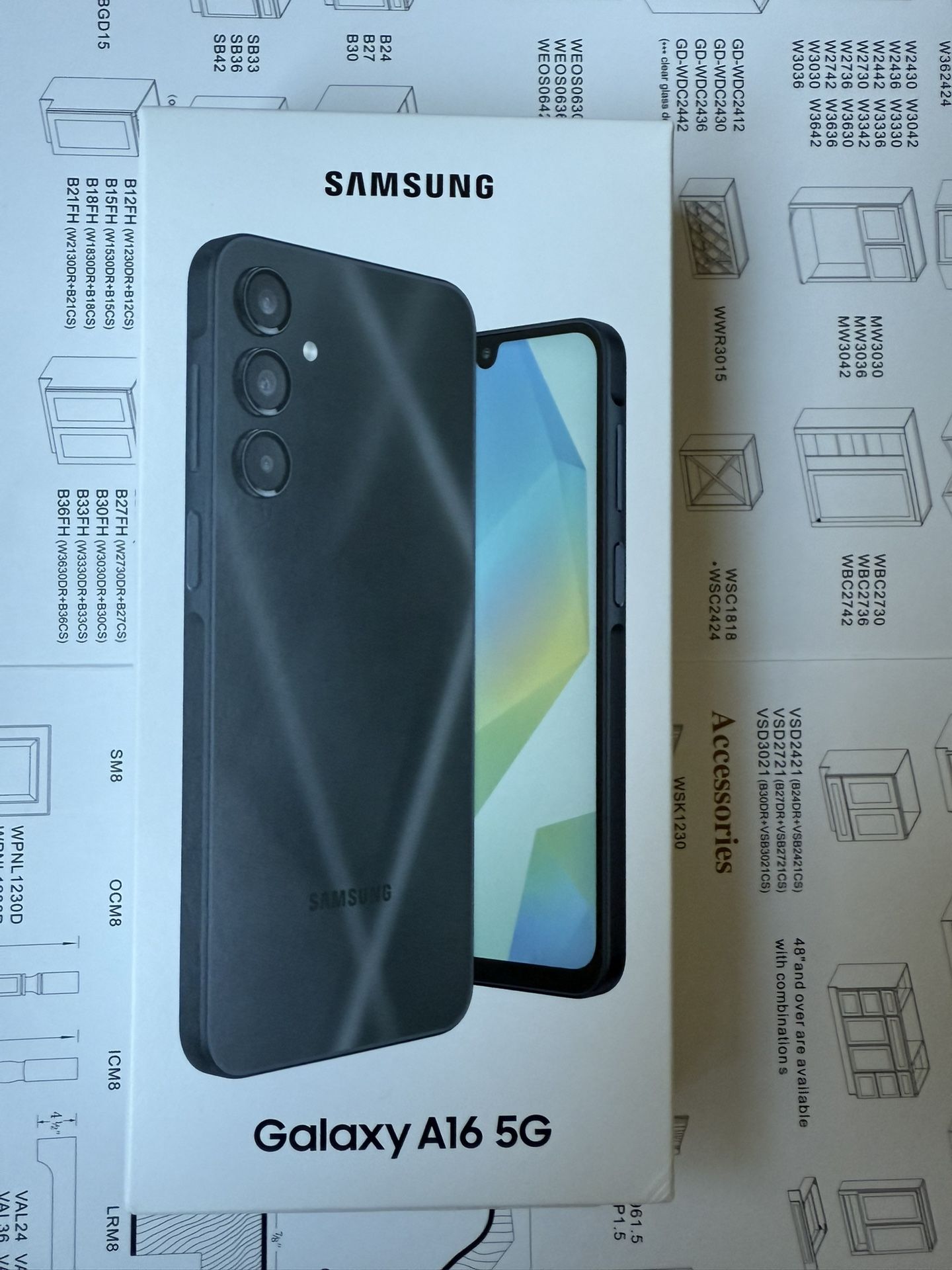samsung galaxy A16, 128GB, 5g Blue/Black, T-Mobile/ Metro by Tmobile
