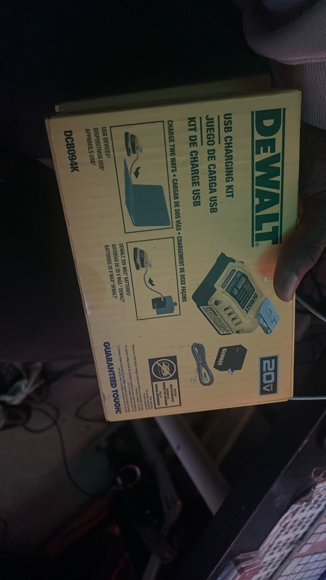 Dewalt USB Charging Kit Retail $100