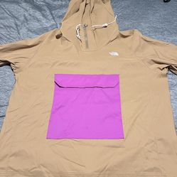 The North Face Anorak - Men’s XXL - Khaki and Magenta