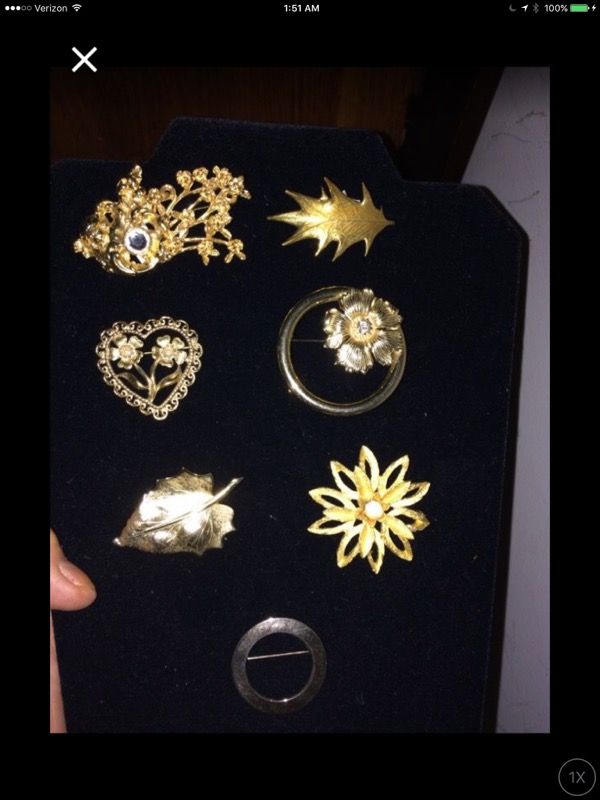 Vintage brooches