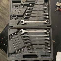 18 Piece Wrench Set- Silver Eagle