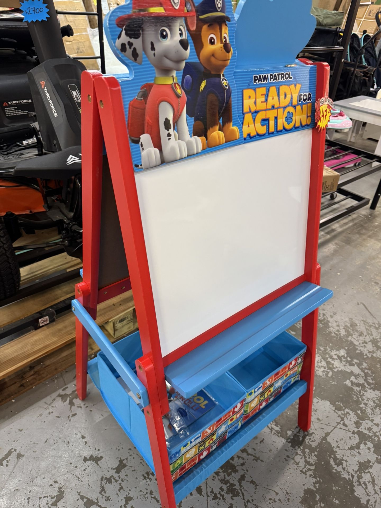 New Fully Assembled Art Board Paw Patrol 
