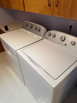 Whirlpool washer and dryer