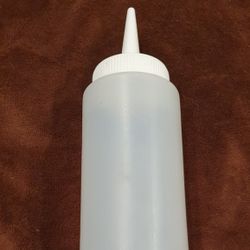Clear Squeeze Bottle 8oz